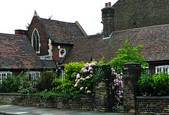 bishop wood's almshouses, lower clapton , london