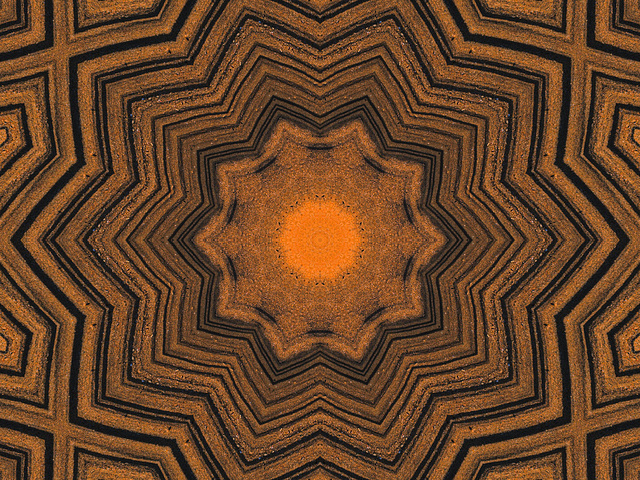 sand kaleidoscope