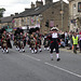 town crier and pipe band