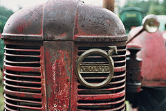 Visiting the Oldtimer Festival in Ravels, Belgium: Volvo tractor