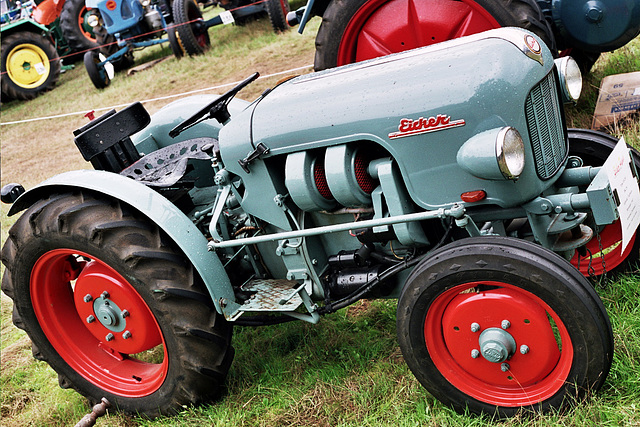 Visiting the Oldtimer Festival in Ravels, Belgium: Eicher tractorette