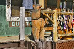A Bear Market – Hoss's Country Corner Store, Long Lake, New York