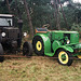 Visiting the Oldtimer Festival in Ravels, Belgium:  1938 Lanz Bulldog D9506 and 1953 Vierzon 302