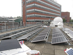 Hicks Building Solar Panels
