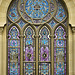Stained Glass Window – The Former Temple Emanuel, Pearl Street, Denver, Colorado