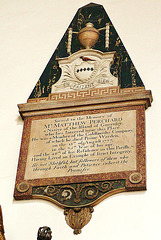 st.mary abchurch, london,elegant c18 tomb l of matthew perchard 1777
