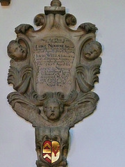 st.michael cornhill, london,nourse memorial of 1689