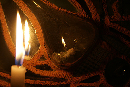 Candle Reflection