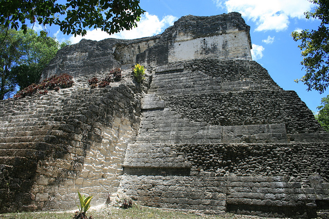 A Picturesque Mayan Temple