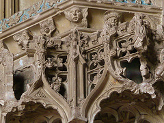 ely cathedral, heads