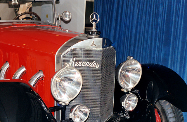 1914 Mercedes 28/95 PS, detail