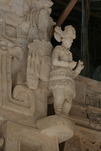 A Mayan Winged Figure