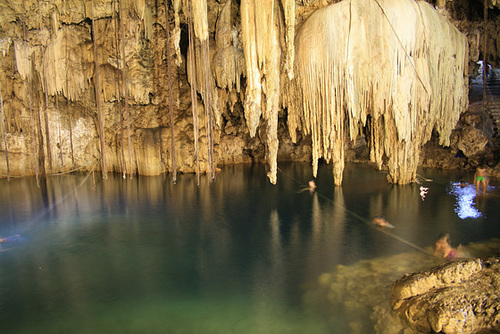 Swimming In A Cenote