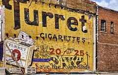Turret Cigarettes Sign – Westmore Avenue and Sherbrooke Street West, Montréal, Québec