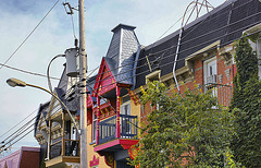 Rivard Street below Mount Royal Avenue – Montréal, Québec