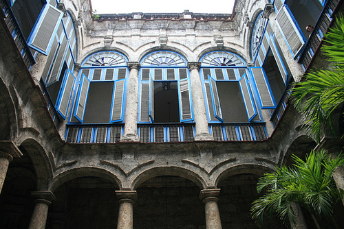 A Colonial Courtyard