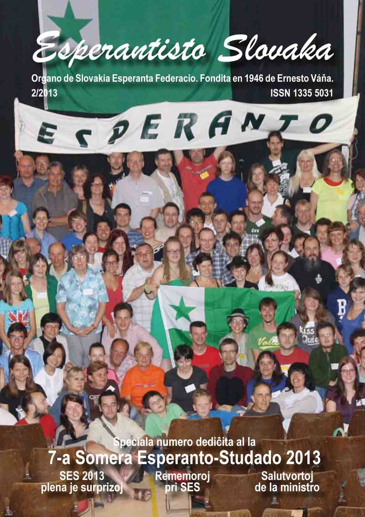 Esperantisto Slovaka 2/2013