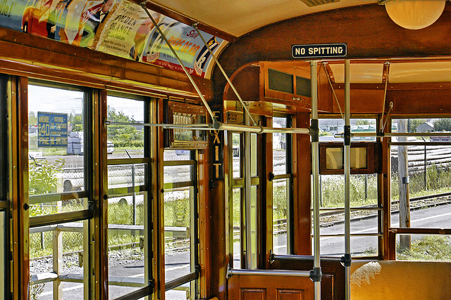 A Streetcar is not a Spittoon – Canadian Railway Museum, Delson, Québec