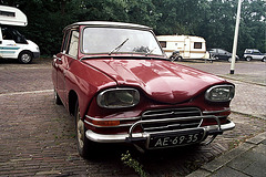 I discovered a small collection of old French cars: 1968 Citroën Ami 6