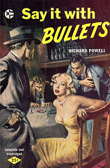 With bullets