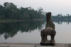 The creatures at Angkor Wat