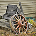 That Old Wheel – Bright Morning Restaurant, Davis, West Virginia