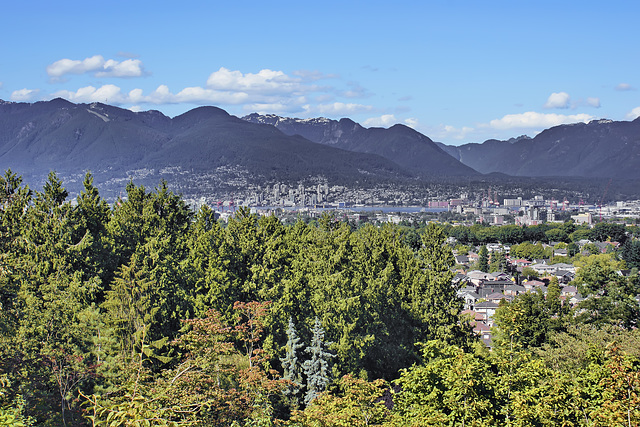 The View from Little Mountain – Queen Elizabeth Park, Vancouver, British Columbia