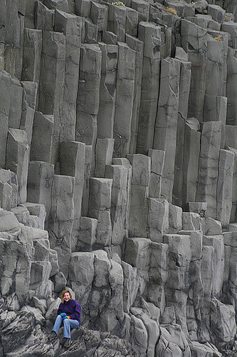 Basalt columns at Reynisfjara