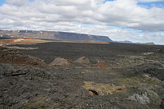 Expanse of lava