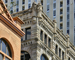 The Cornice of 16th Street and Glenarm Place – The Kittredge Building, Denver, Colorado