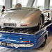 Visiting the Mercedes-Benz Museum: 1955 Mercedes-Benz high-speed racing car transporter with MB 300 SLR