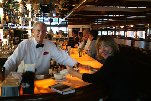 Roger, our barman