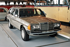 Visiting the Mercedes-Benz Museum: 1985 Mercedes-Benz 300TD (W123)