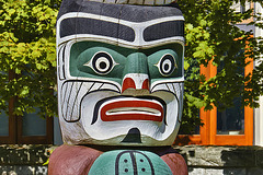 Low Man on the Totem Pole – Brock Hall, West Wing, UBC, Vancouver, British Columbia