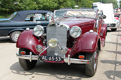 Mercs at the National Oldtimer Day: 1938 Mercedes-Benz 320 Cabriolet A (W142)