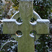 Cross in the snow