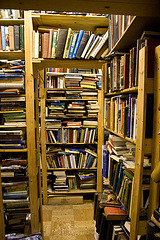 Inside the bookshop