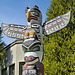Victory Through Honour Totem Pole – Brock Hall, West Wing, UBC, Vancouver, British Columbia