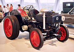 Visiting the Mercedes-Benz Museum: 1928 Mercedes-Benz OE diesel tractor