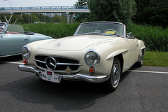 Mercs at the National Oldtimer Day: 1959 Mercedes-Benz 190 SL