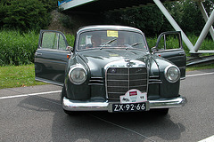 Mercs at the National Oldtimer Day: 1959 Mercedes-Benz 190 D