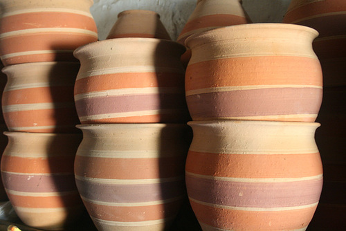 Pots, at La Arena, near Chitré