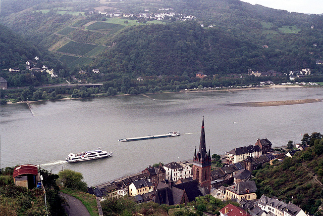 Visiting the Rhine valley in Germany