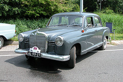 Mercs at the National Oldtimer Day: 1962 Mercedes-Benz 180