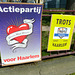 Local election posters in Haarlem