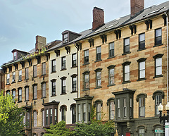 Brownstones – Washington Street, Boston, Massachusetts