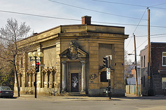 Abandoned Bank Branch – Notre-Dame and Saint-Rémi Streets, Saint-Henri, Montréal, Québec
