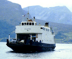 Blow up of the Norwegian ferry Glutra