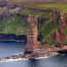 The Old Man of Hoy from the air
