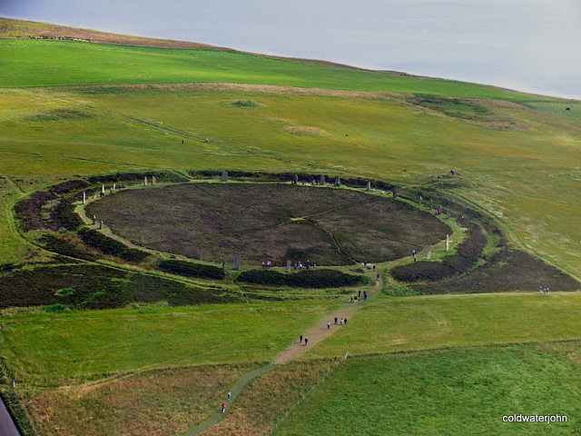 Ring of Brodgar - Aerial